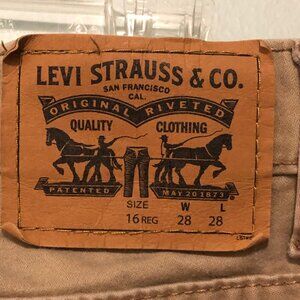 Levi 511 Slim Jeans - Women's Size 16R